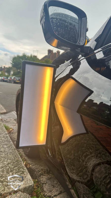 Dent Removal Wood Green Before the dent was removed from a customer in Wood Green