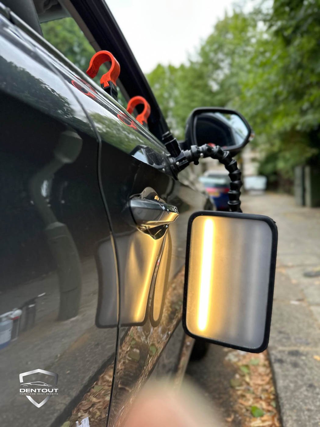 Before a Dent Removal PDR in London