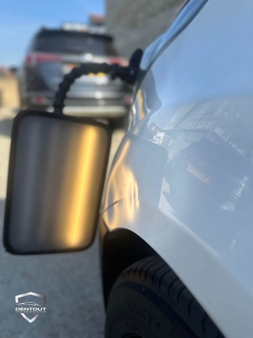 Before a Dent Repair in London