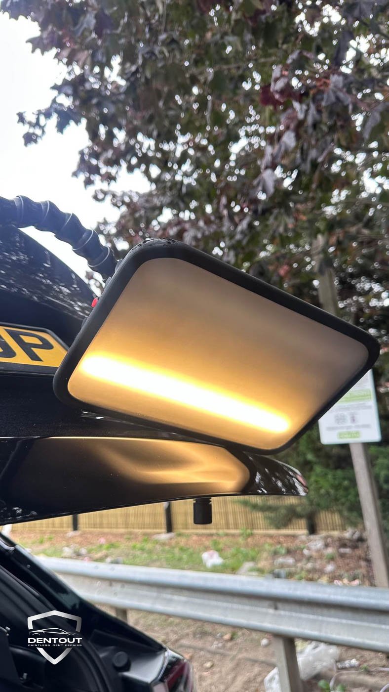 Before Boot Dent Removal